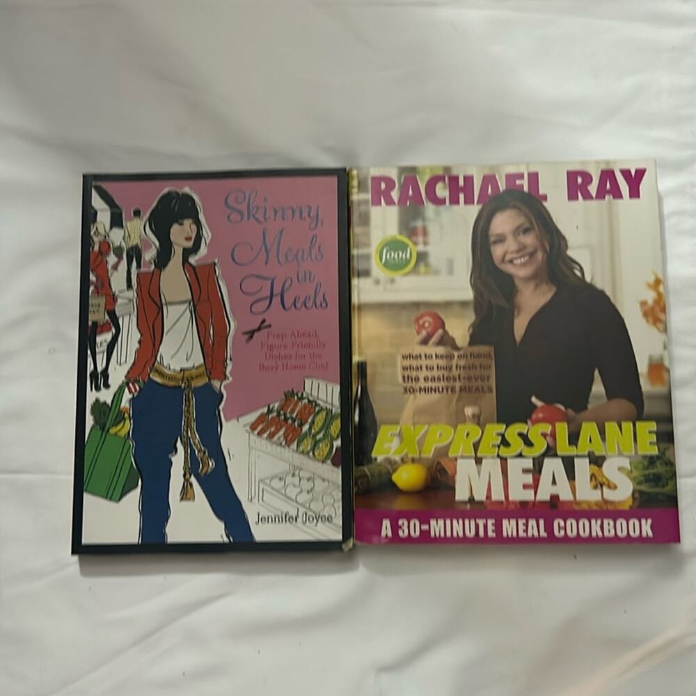 Express Lane Meals and Skinny Meals in Heels 30 Minute Meals Recipe Books Prep